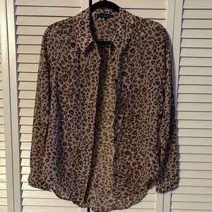 Wishful Park Leopard Print Top